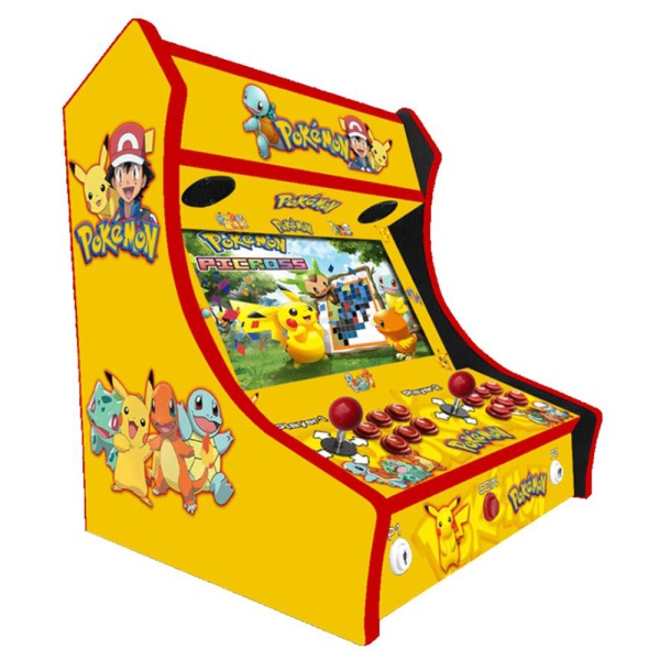 2 Player Bartop Arcade Machine - Pokemon Bartop